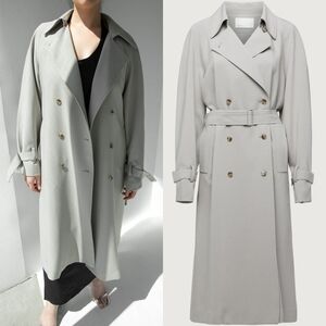 ☆OAK + FORT Gray Trench Coat☆